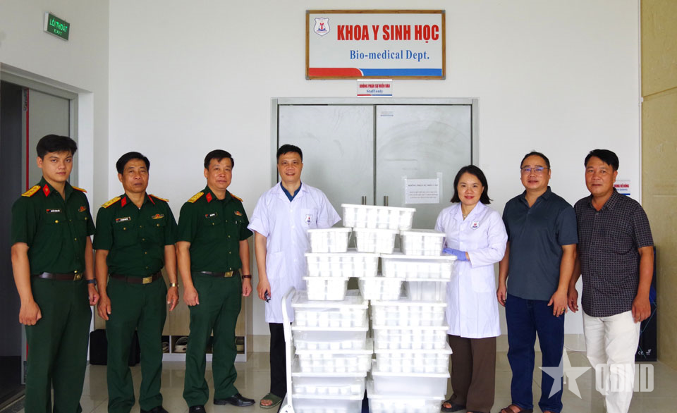 Lào Cai bàn giao 821 mẫu hài cốt liệt sĩ phục vụ giám định ADN